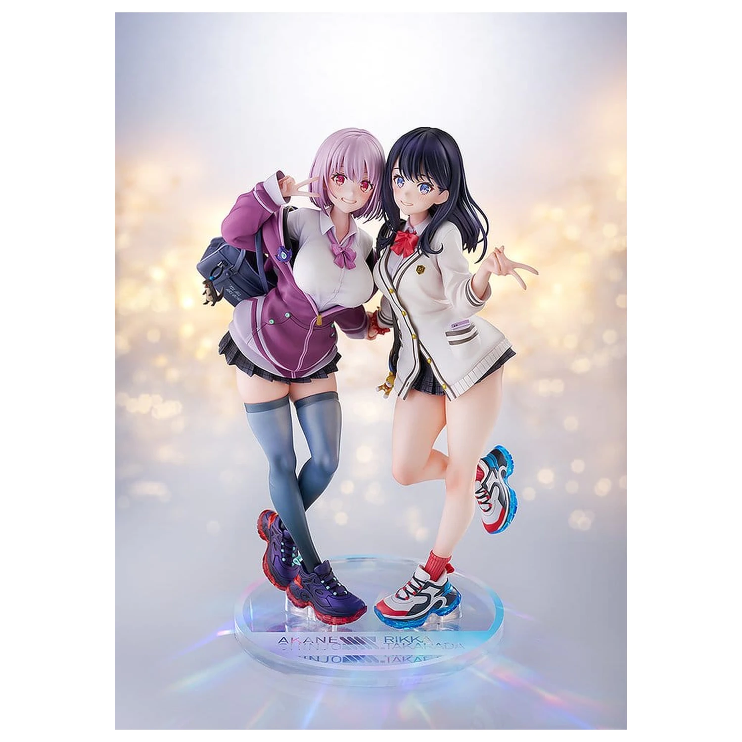 SSSS.Gridman PVC Statuen 1/7 2er-Pack Rikka Takarada & Akane Shinjo feat. toridamono 22 cm Produktfoto