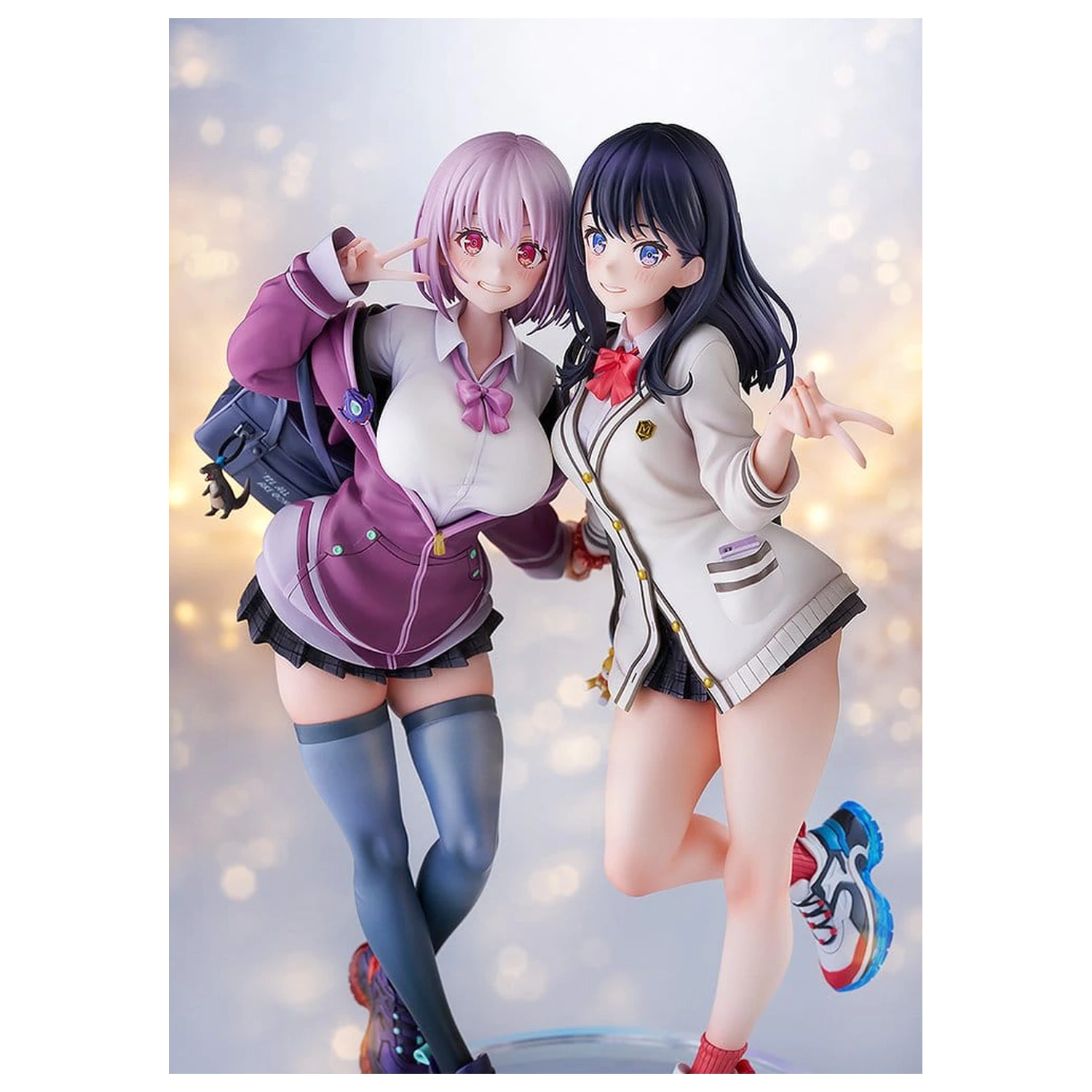 SSSS.Gridman PVC Statuen 1/7 2er-Pack Rikka Takarada & Akane Shinjo feat. toridamono 22 cm Produktfoto