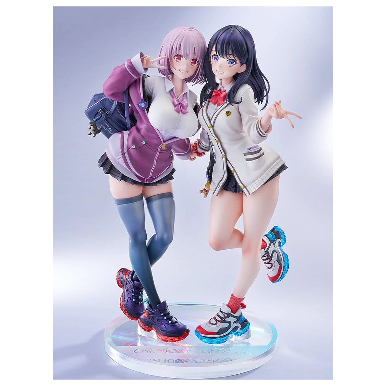 SSSS.Gridman PVC Statuen 1/7 2er-Pack Rikka Takarada & Akane Shinjo feat. toridamono 22 cm Produktfoto