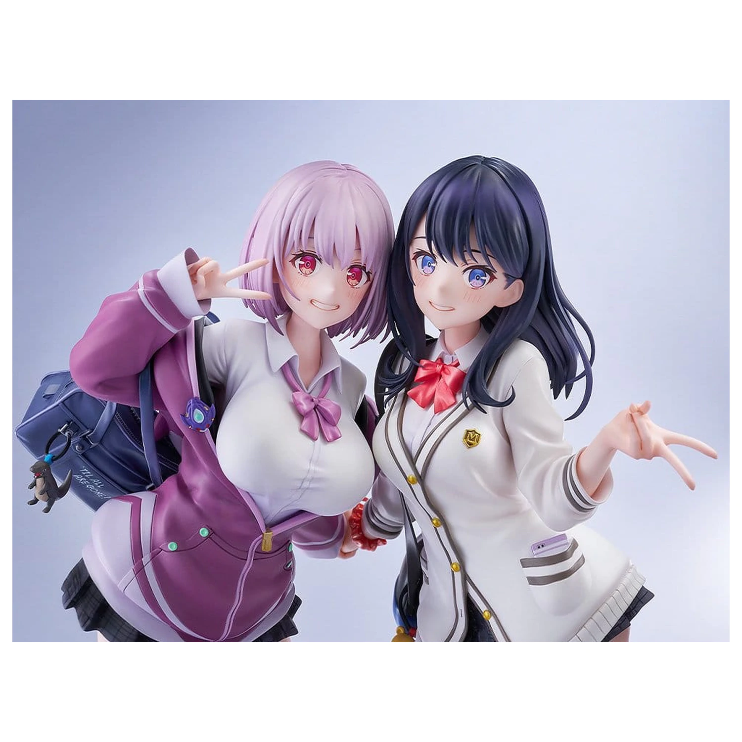 SSSS.Gridman PVC Statuen 1/7 2er-Pack Rikka Takarada & Akane Shinjo feat. toridamono 22 cm Produktfoto