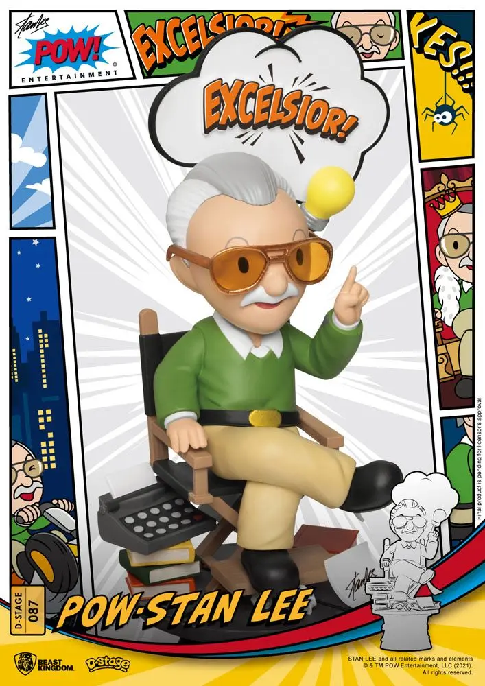 Stan Lee D-Stage PVC Diorama Stan Lee 16 cm Produktfoto