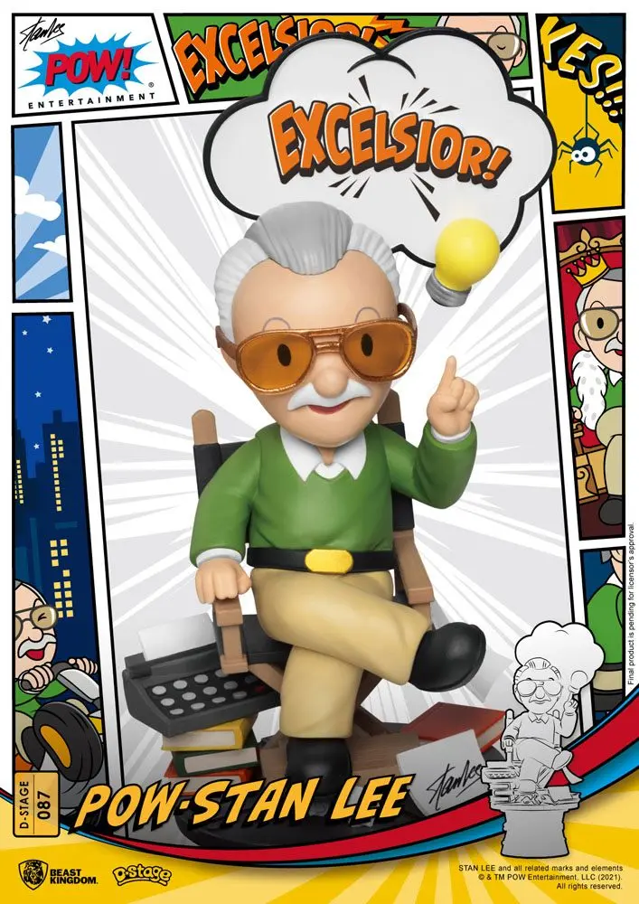 Stan Lee D-Stage PVC Diorama Stan Lee 16 cm Produktfoto