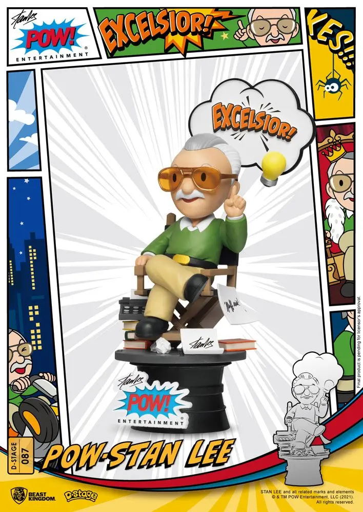 Stan Lee D-Stage PVC Diorama Stan Lee 16 cm Produktfoto