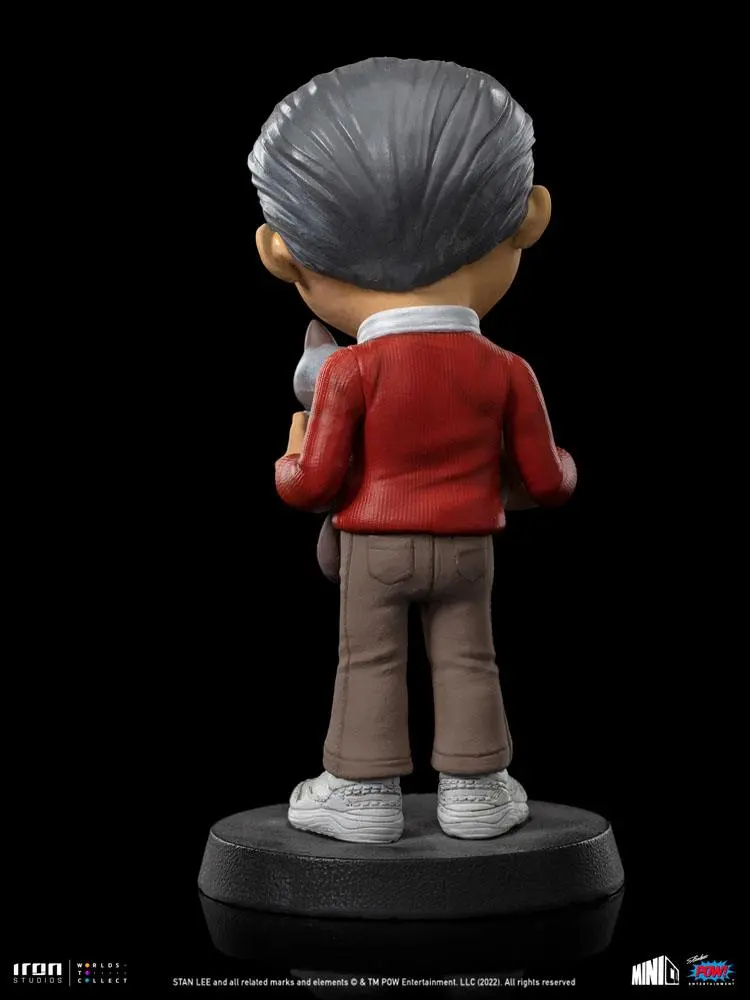 Stan Lee Mini Co. PVC Figur Stan Lee with Grumpy Cat 14 cm Produktfoto