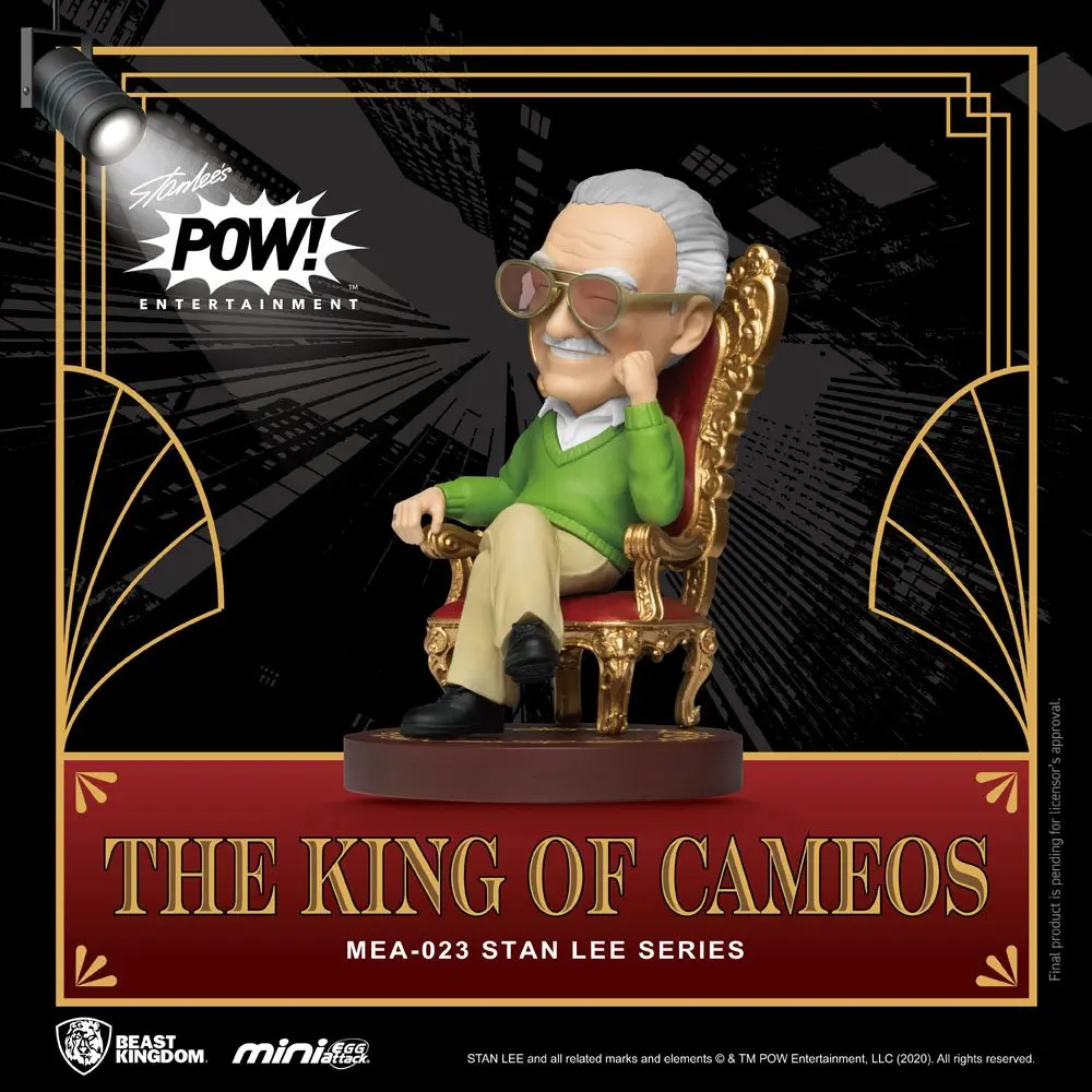 Stan Lee Mini Egg Attack Actionfigur Stan Lee The King of Cameos 8 cm Produktfoto