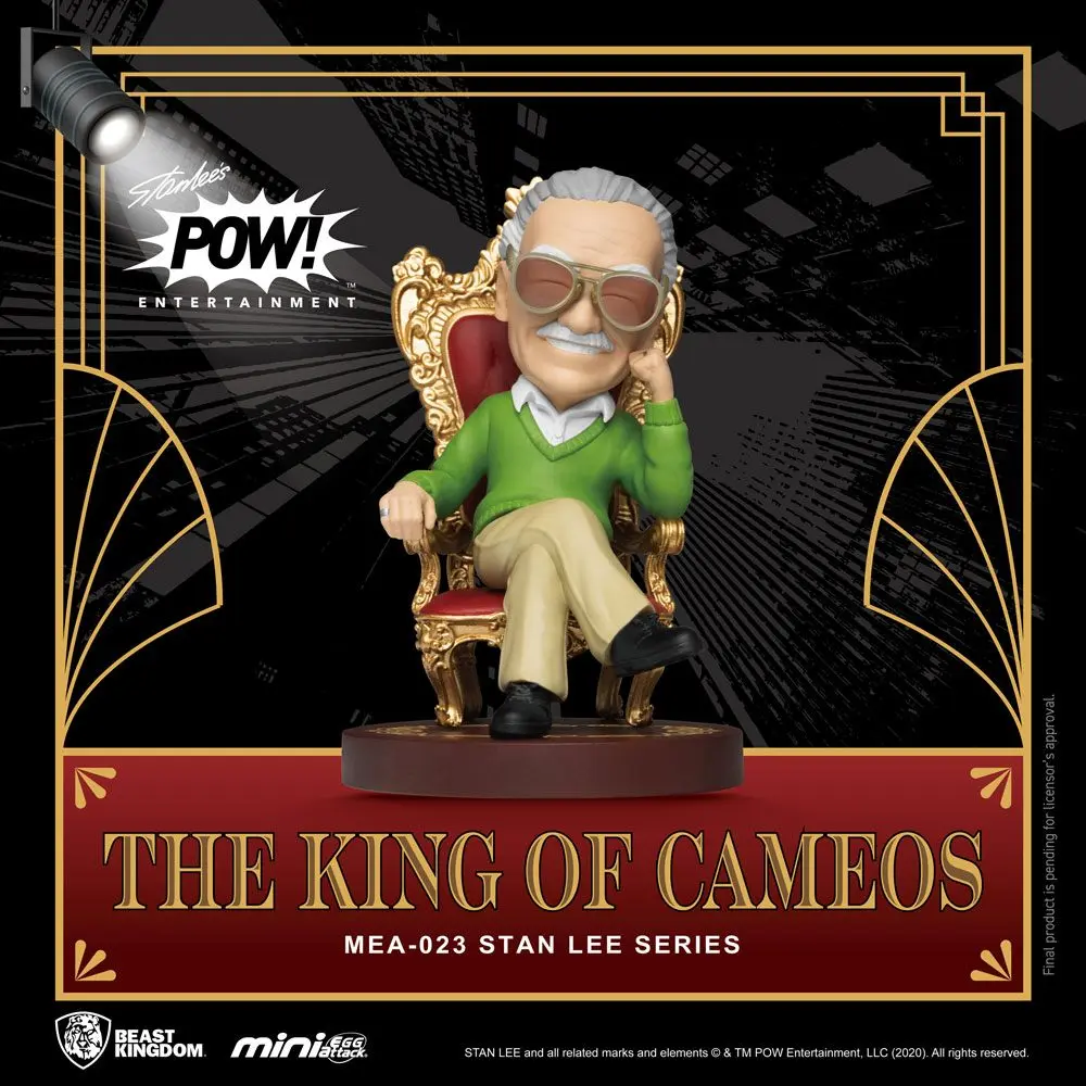 Stan Lee Mini Egg Attack Actionfigur Stan Lee The King of Cameos 8 cm Produktfoto