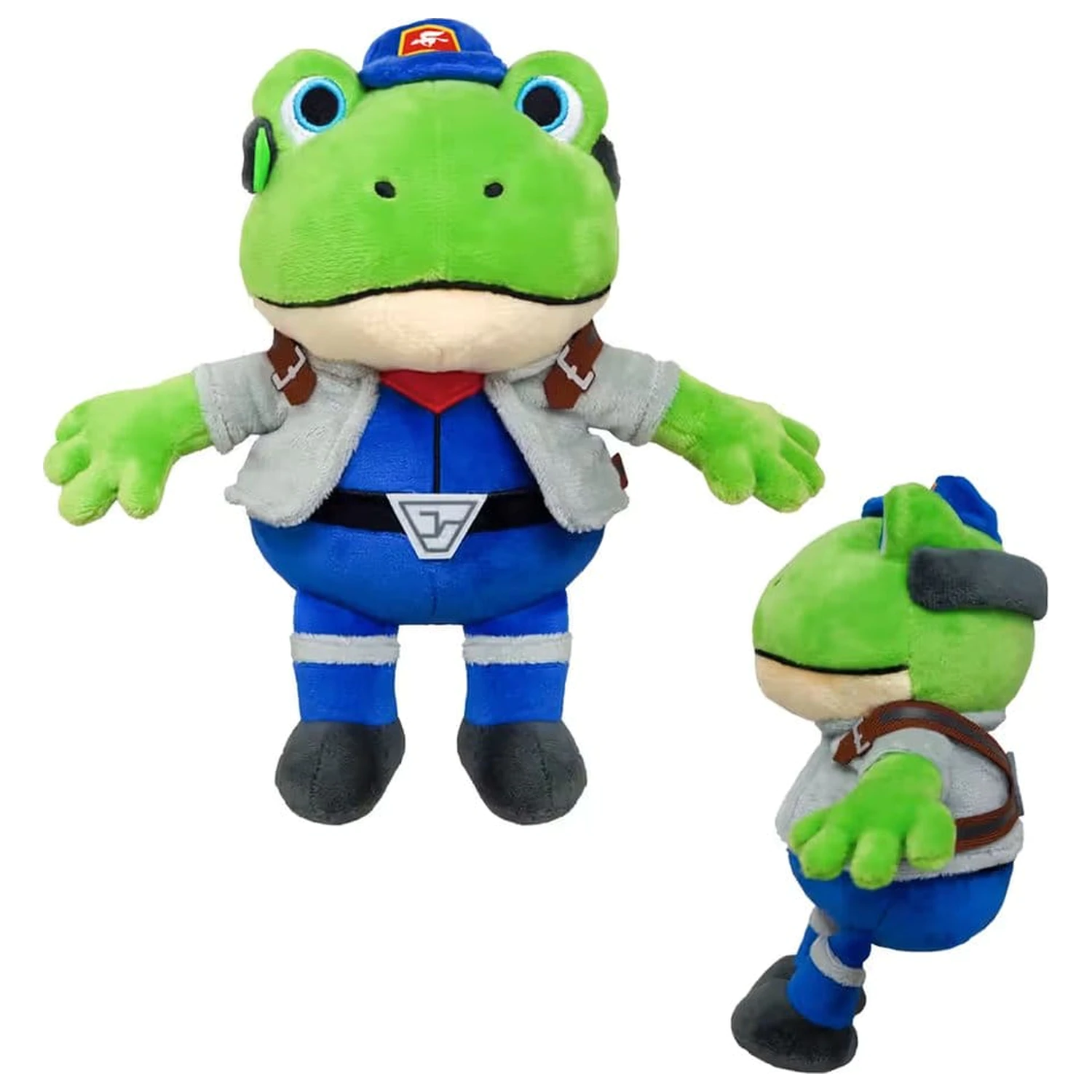 Star Fox Plüschfigur Slippy Toad 20 cm Produktfoto