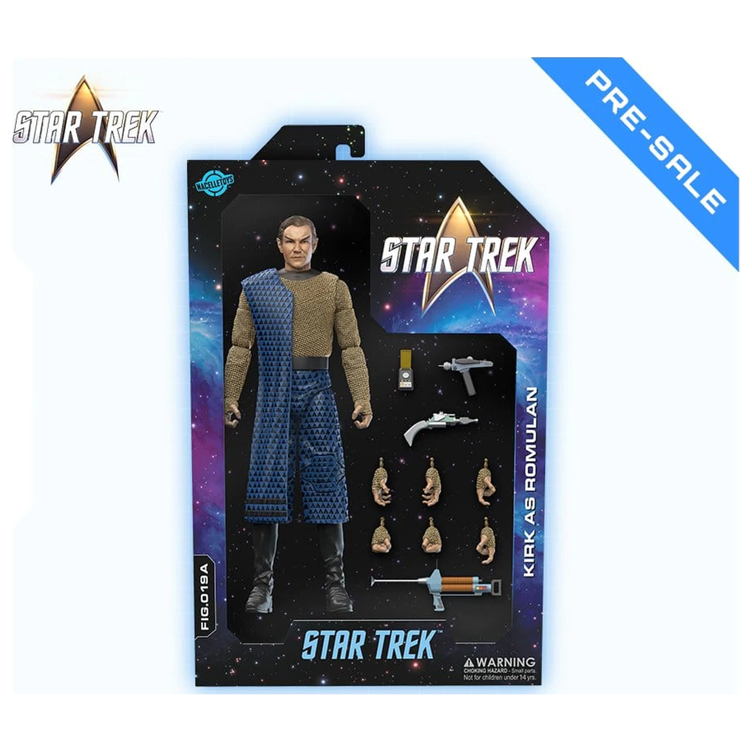 Star Trek 1/10 Actionfigur Kirk as Romulan (The Enterprise Incident) 16 cm Produktfoto