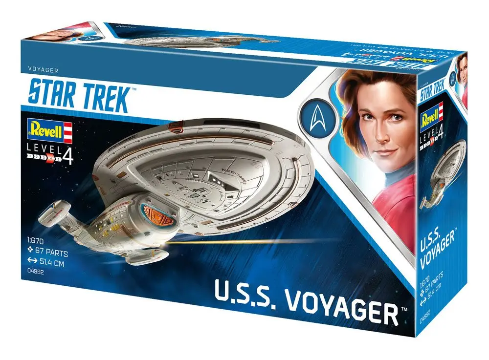 Star Trek Modellbausatz 1/670 U.S.S. Voyager 51 cm Produktfoto