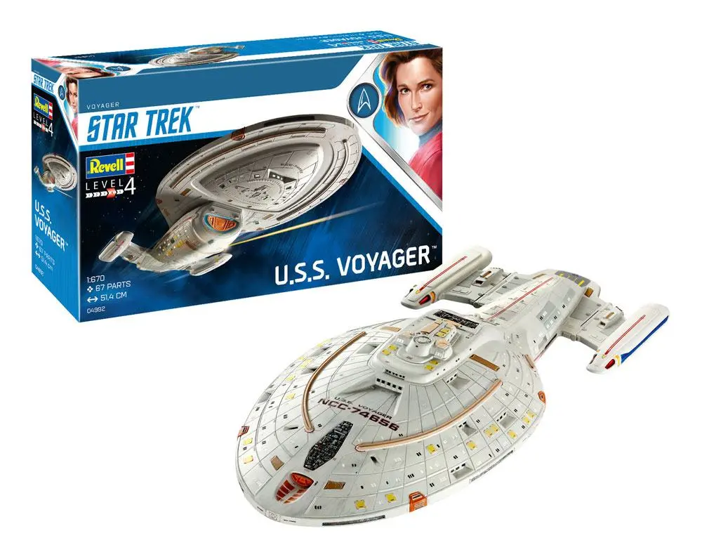 Star Trek Modellbausatz 1/670 U.S.S. Voyager 51 cm Produktfoto