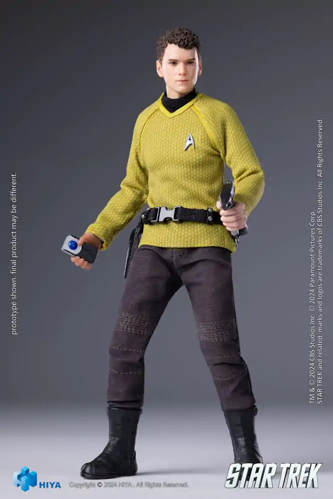 Star Trek 2009 Exquisite Super Series Actionfigur 1/12 Chekov 16 cm termékfotó