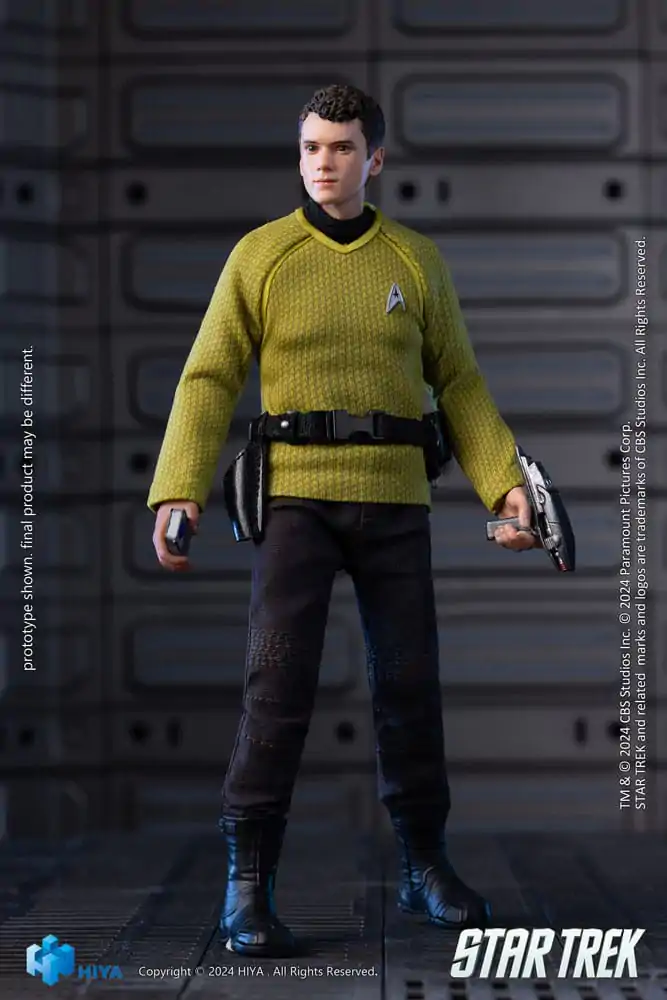 Star Trek 2009 Exquisite Super Series Actionfigur 1/12 Chekov 16 cm termékfotó