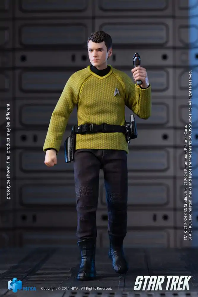 Star Trek 2009 Exquisite Super Series Actionfigur 1/12 Chekov 16 cm termékfotó