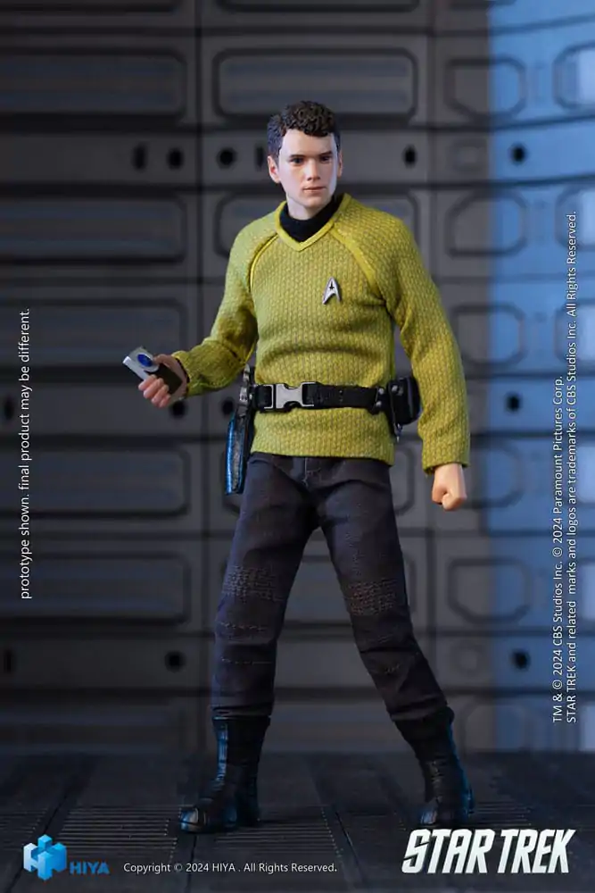 Star Trek 2009 Exquisite Super Series Actionfigur 1/12 Chekov 16 cm termékfotó