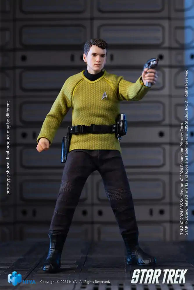 Star Trek 2009 Exquisite Super Series Actionfigur 1/12 Chekov 16 cm termékfotó