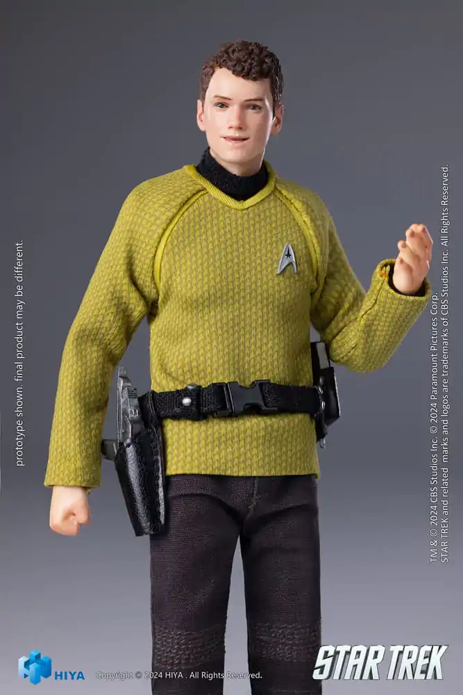 Star Trek 2009 Exquisite Super Series Actionfigur 1/12 Chekov 16 cm termékfotó