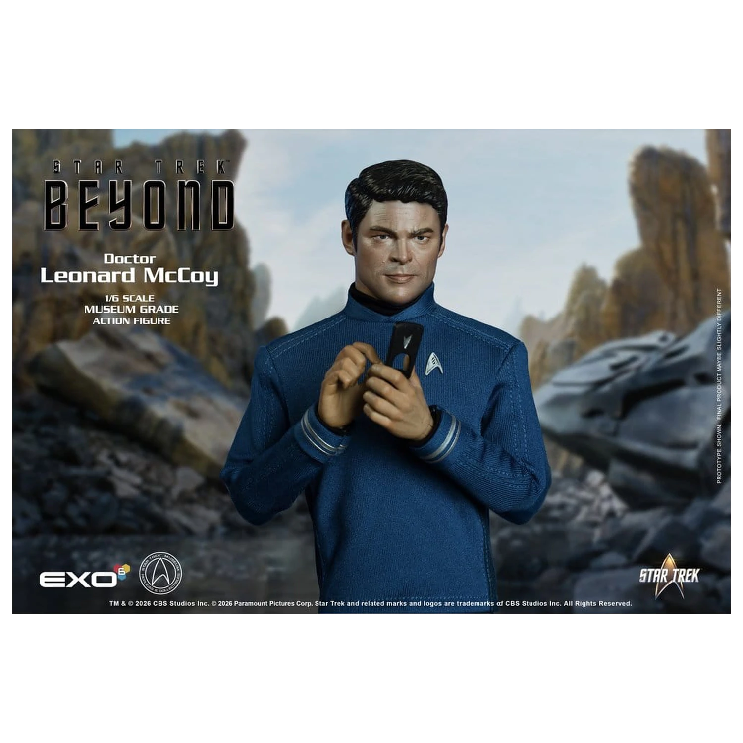 Star Trek Beyond Actionfigur 1/6 Dr. 'Bones' McCoy 30 cm Produktfoto