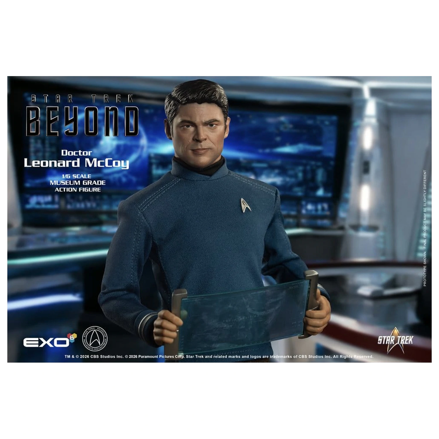Star Trek Beyond Actionfigur 1/6 Dr. 'Bones' McCoy 30 cm Produktfoto