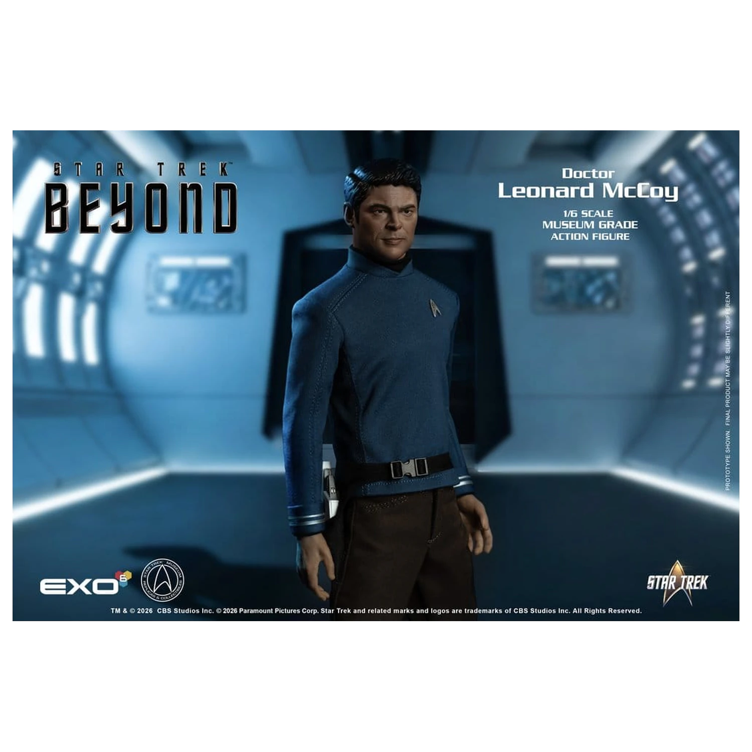 Star Trek Beyond Actionfigur 1/6 Dr. 'Bones' McCoy 30 cm Produktfoto