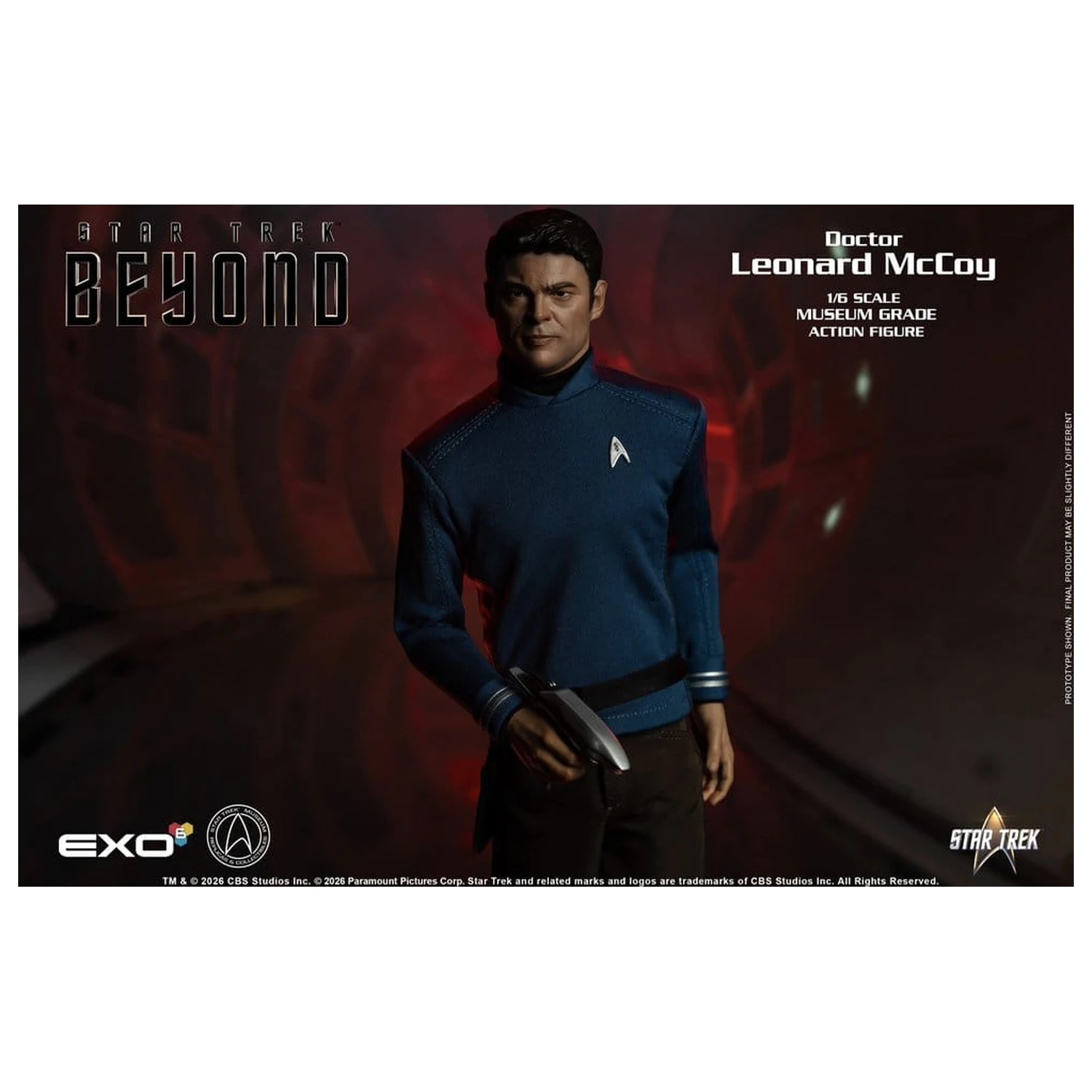 Star Trek Beyond Actionfigur 1/6 Dr. 'Bones' McCoy 30 cm Produktfoto