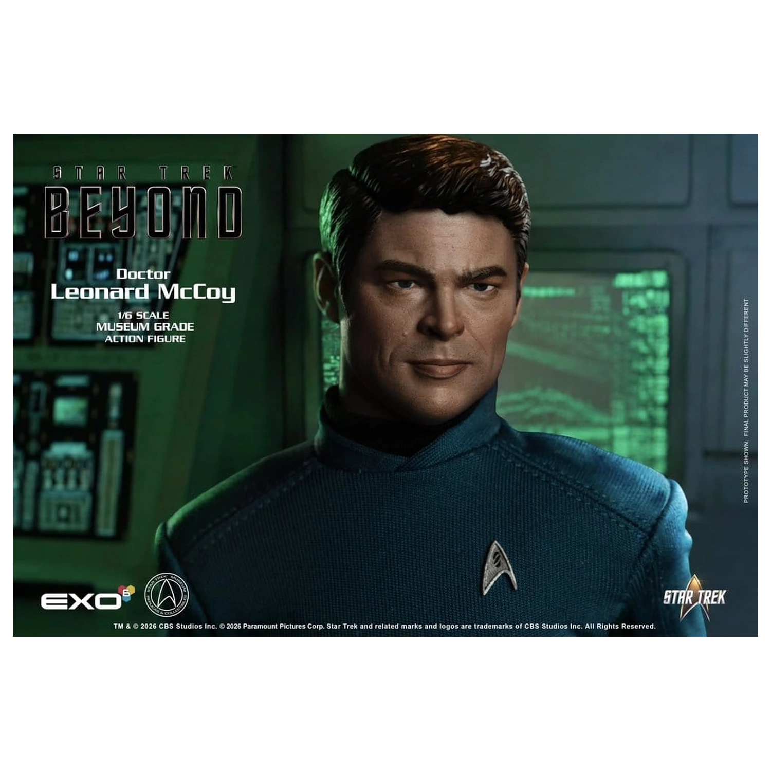 Star Trek Beyond Actionfigur 1/6 Dr. 'Bones' McCoy 30 cm Produktfoto