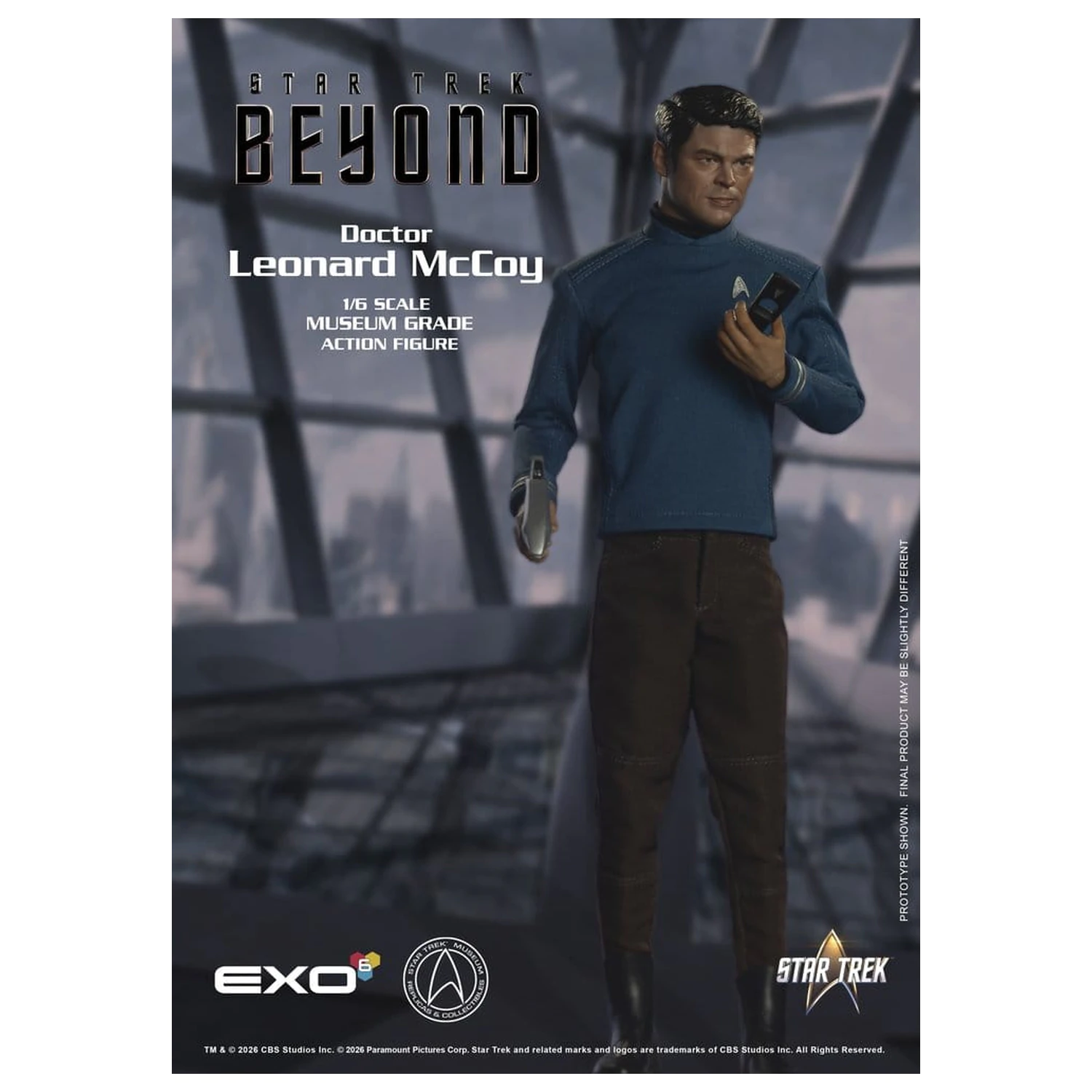 Star Trek Beyond Actionfigur 1/6 Dr. 'Bones' McCoy 30 cm Produktfoto