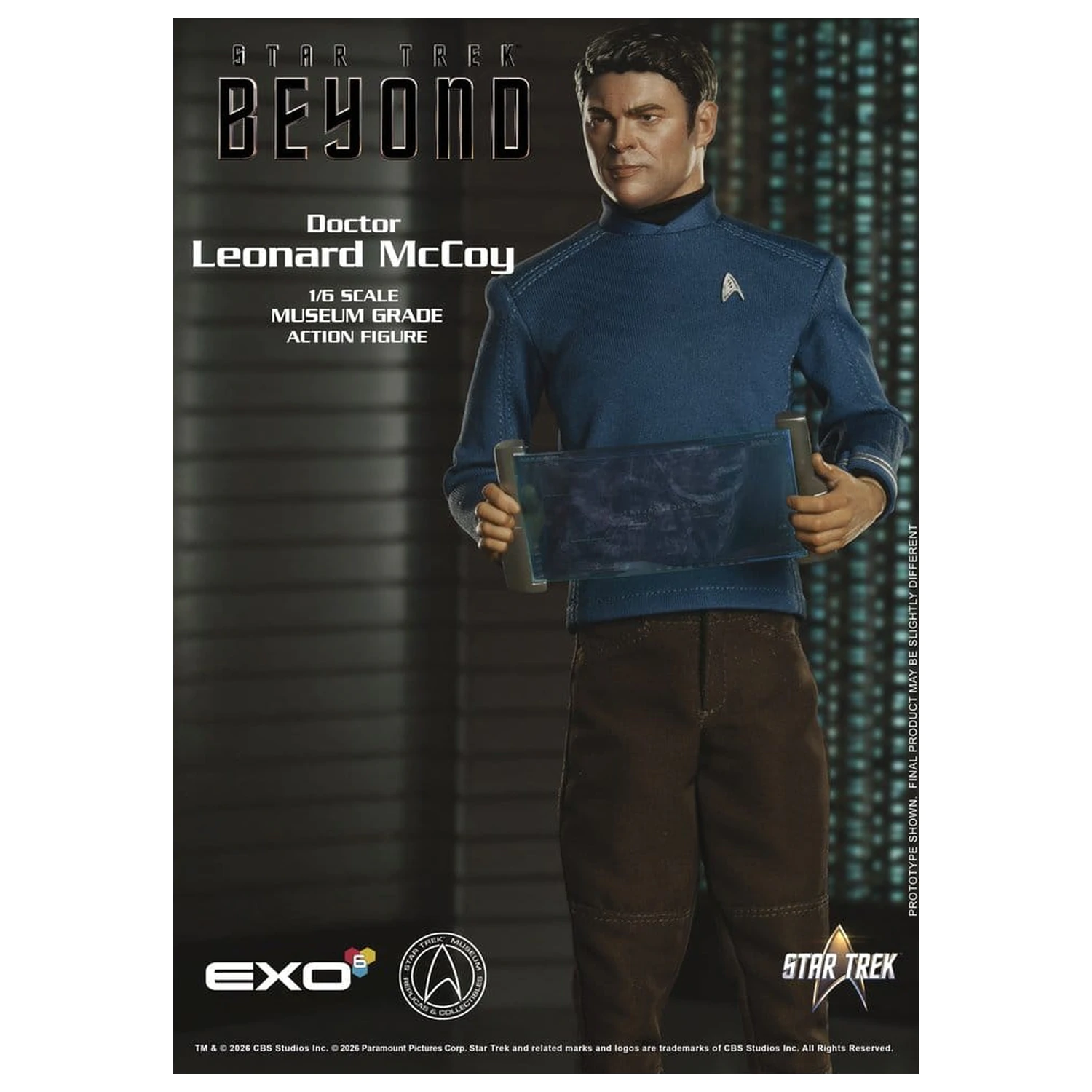 Star Trek Beyond Actionfigur 1/6 Dr. 'Bones' McCoy 30 cm Produktfoto