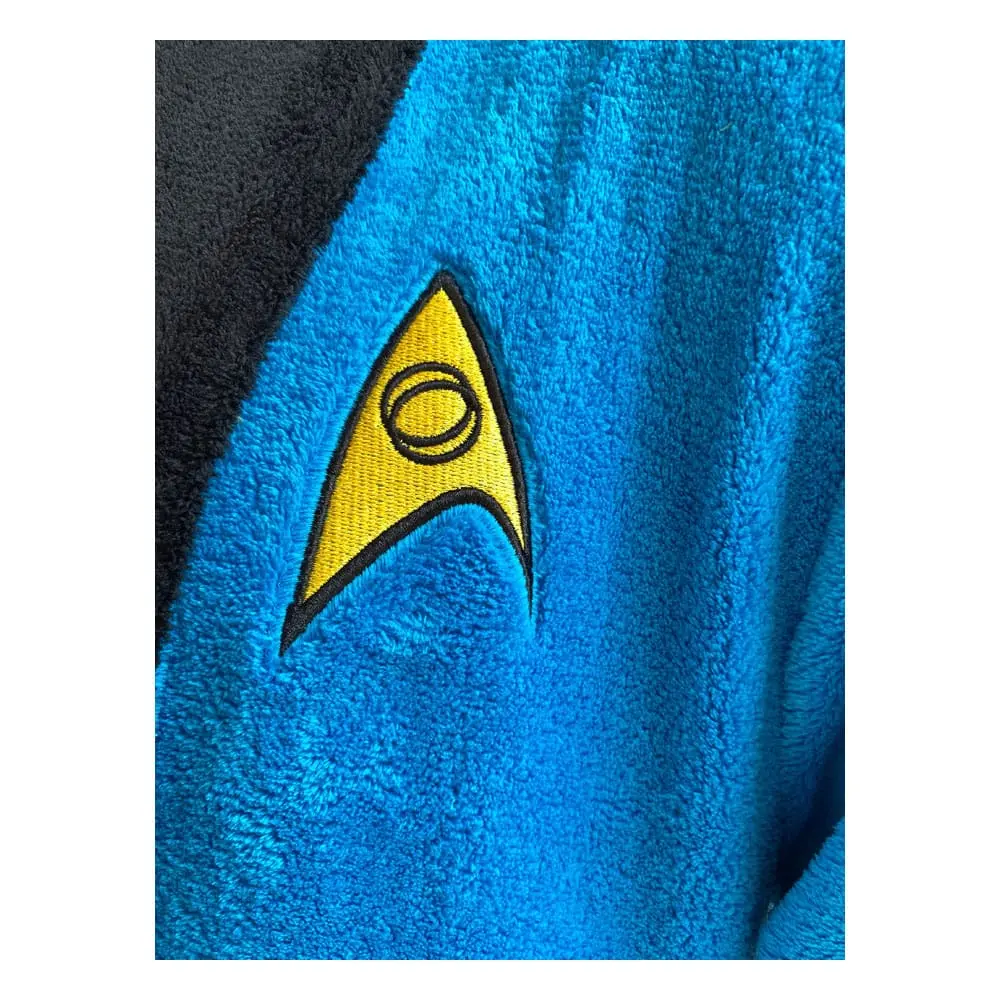 Star Trek Fleece-Bademantel Blue Spock Produktfoto