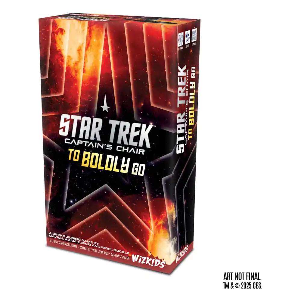 Star Trek: Captain's Chair Kartenspiel To Boldly Go *English Version* Produktfoto