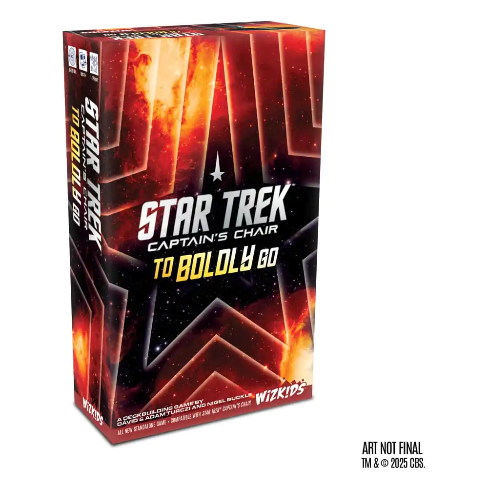 Star Trek: Captain's Chair Kartenspiel To Boldly Go *English Version* Produktfoto