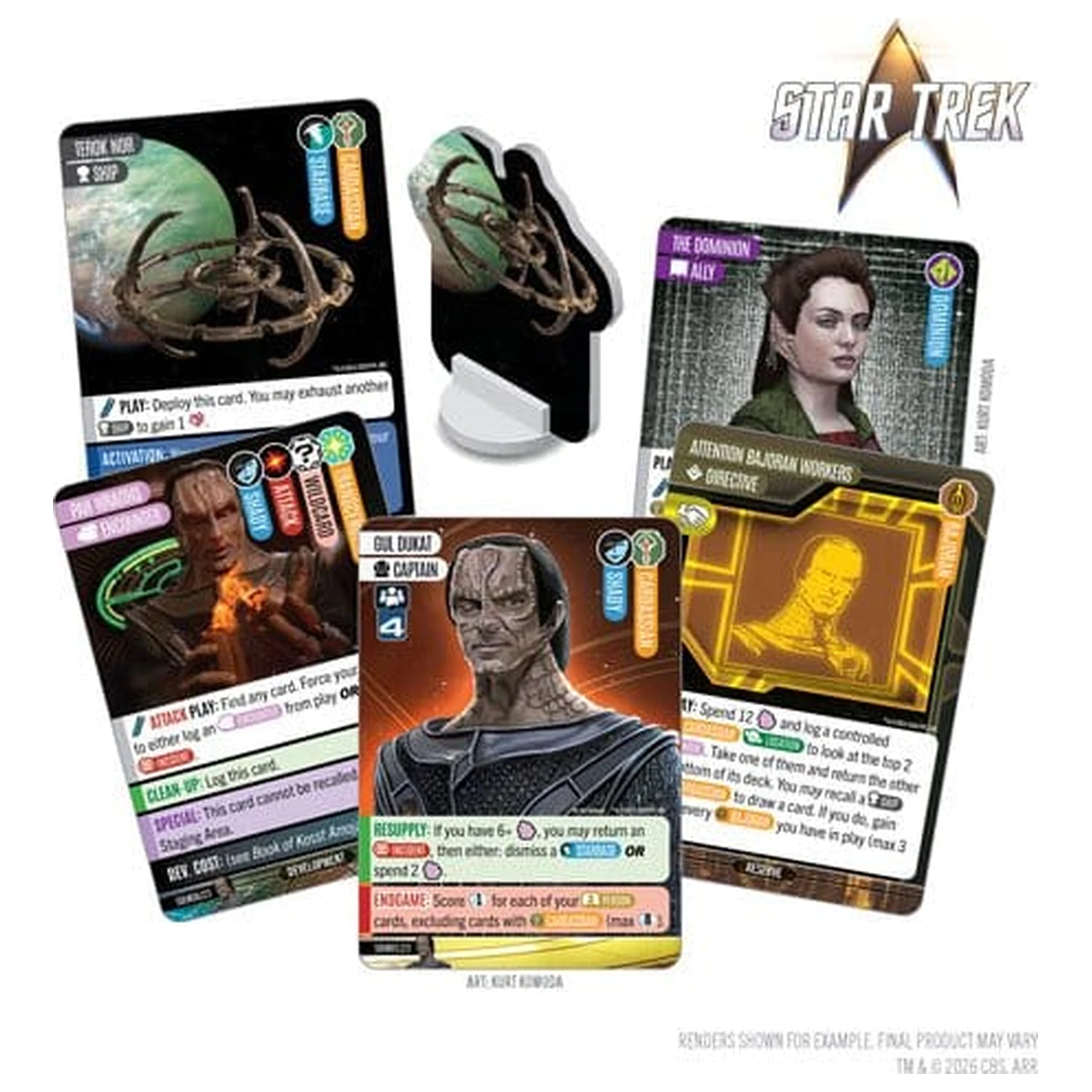 Star Trek: Captain's Chair Kartenspiel: Duty and Honor *Englische Version* Produktfoto