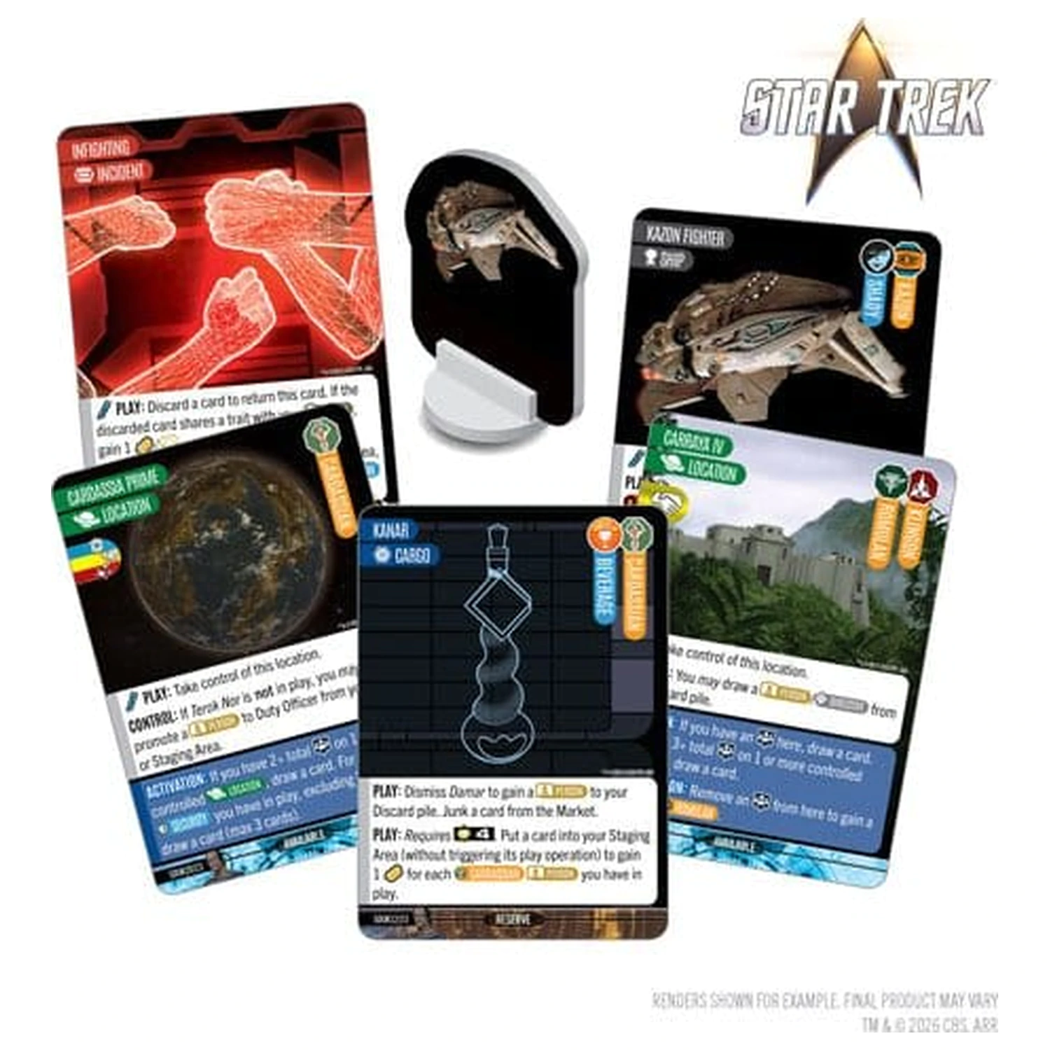 Star Trek: Captain's Chair Kartenspiel: Duty and Honor *Englische Version* Produktfoto