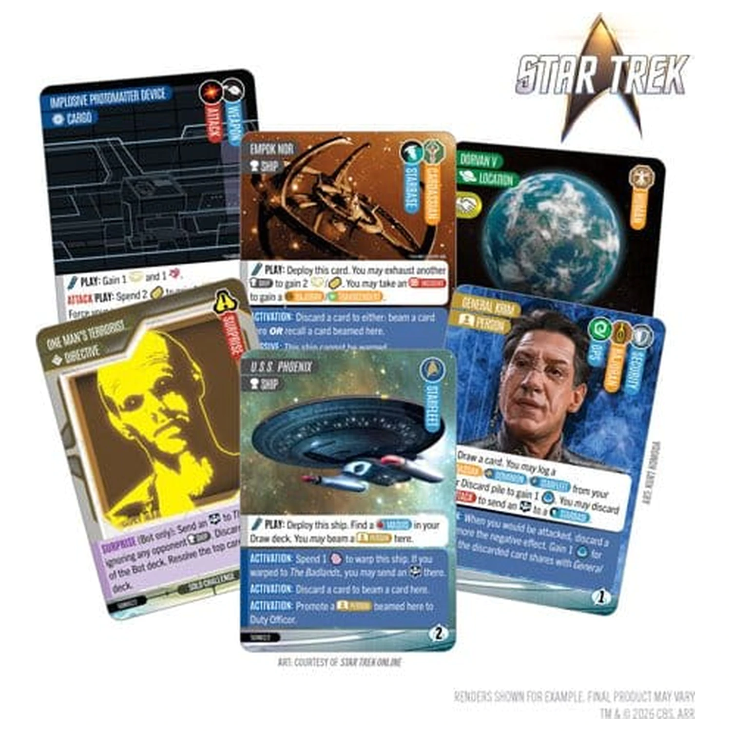 Star Trek: Captain's Chair Kartenspiel: Duty and Honor *Englische Version* Produktfoto