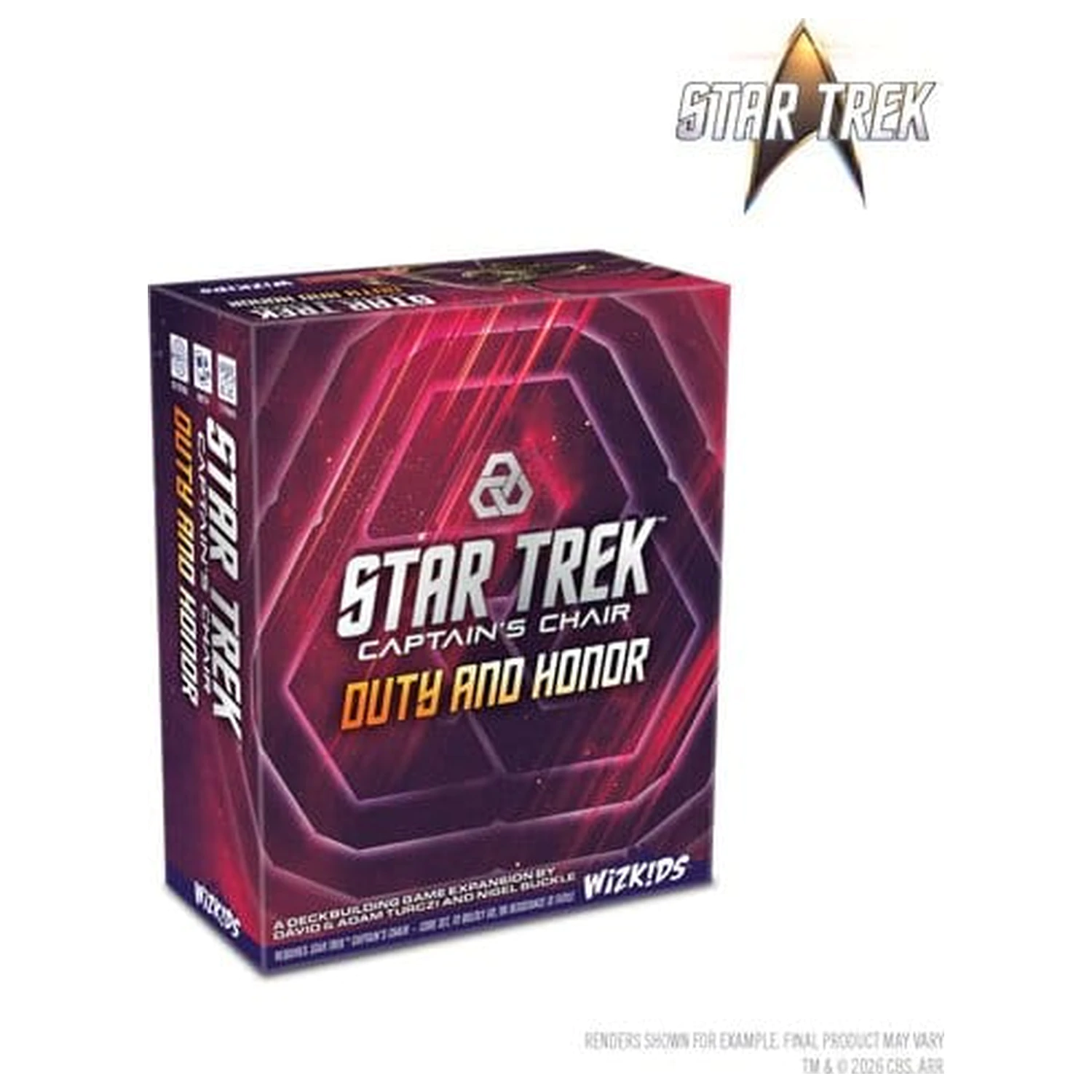 Star Trek: Captain's Chair Kartenspiel: Duty and Honor *Englische Version* Produktfoto