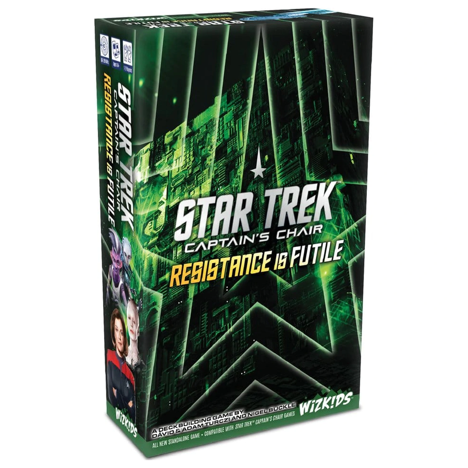 Star Trek: Captain's Chair Kartenspiel: Resistance is Futile *englische Version* Produktfoto