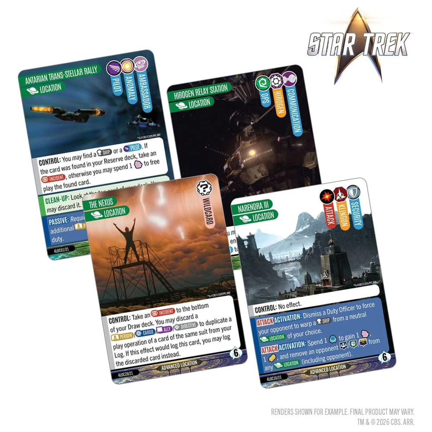 Star Trek: Captain's Chair Kartenspiel: Resistance is Futile *englische Version* Produktfoto