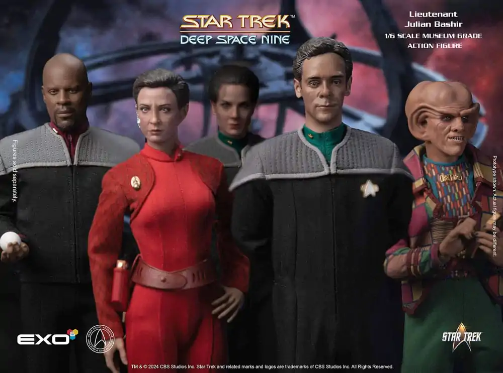 Star Trek: Deep Space Nine Actionfigur 1/6 Dr. Julian Bashir 30 cm Produktfoto