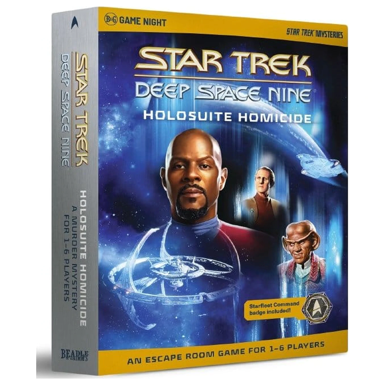 Star Trek: Deep Space Nine Murder Mystery Spiel Holosuite Homicide *englische Version* Produktfoto