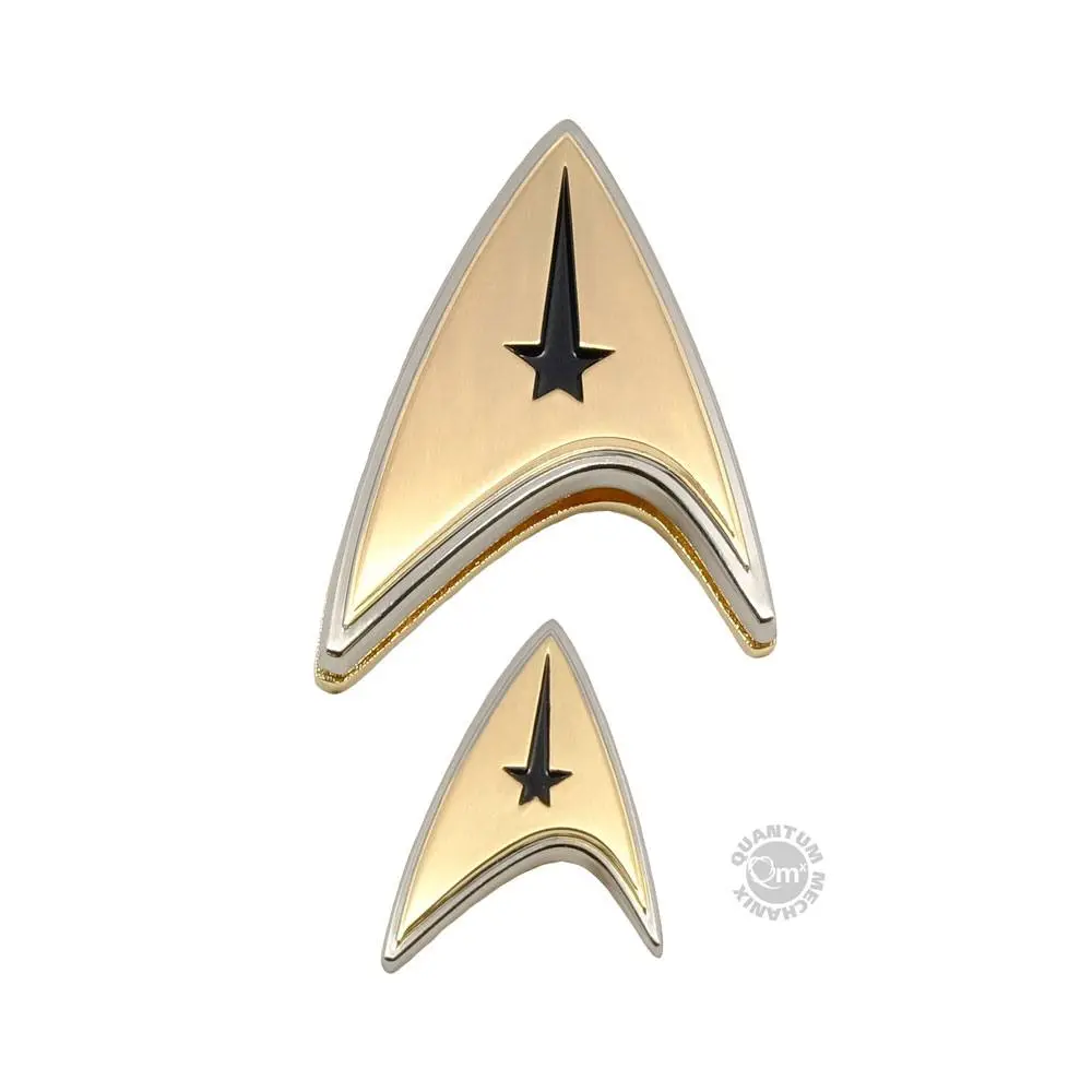 Star Trek Discovery Enterprise Ansteck-Pin & Ansteck-Button Set Command Produktfoto