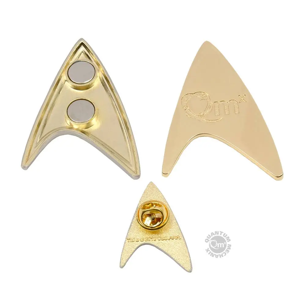 Star Trek Discovery Enterprise Ansteck-Pin & Ansteck-Button Set Command Produktfoto