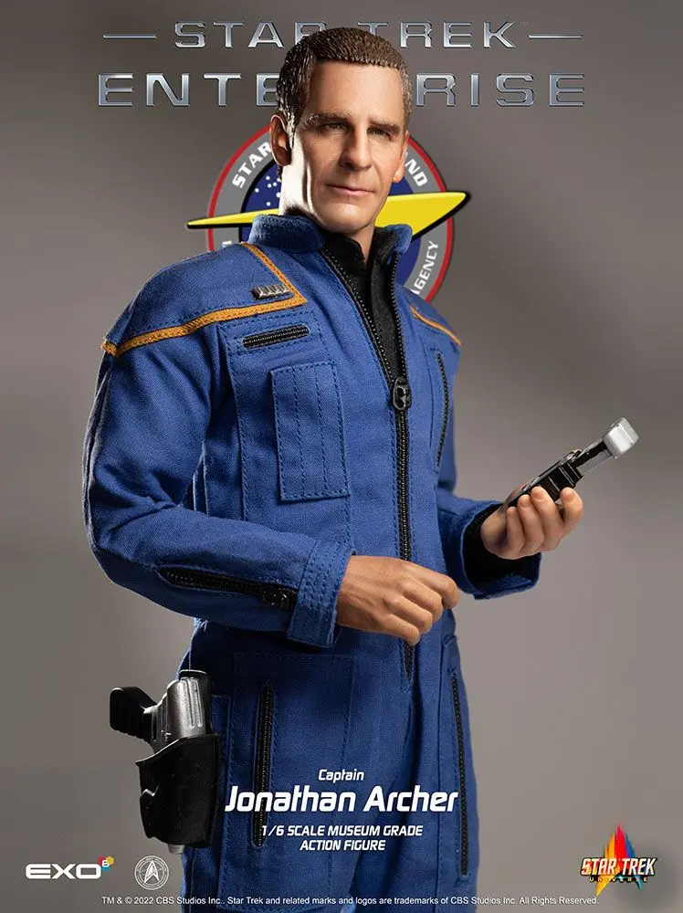 Star Trek: Enterprise Action Figur 1/6 Captain Jonathan Archer 31 cm termékfotó