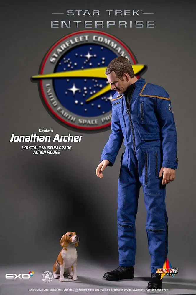 Star Trek: Enterprise Action Figur 1/6 Captain Jonathan Archer 31 cm termékfotó