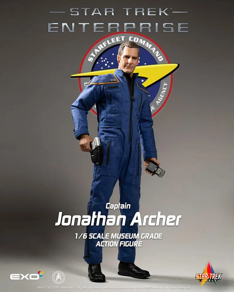 Star Trek: Enterprise Action Figur 1/6 Captain Jonathan Archer 31 cm termékfotó