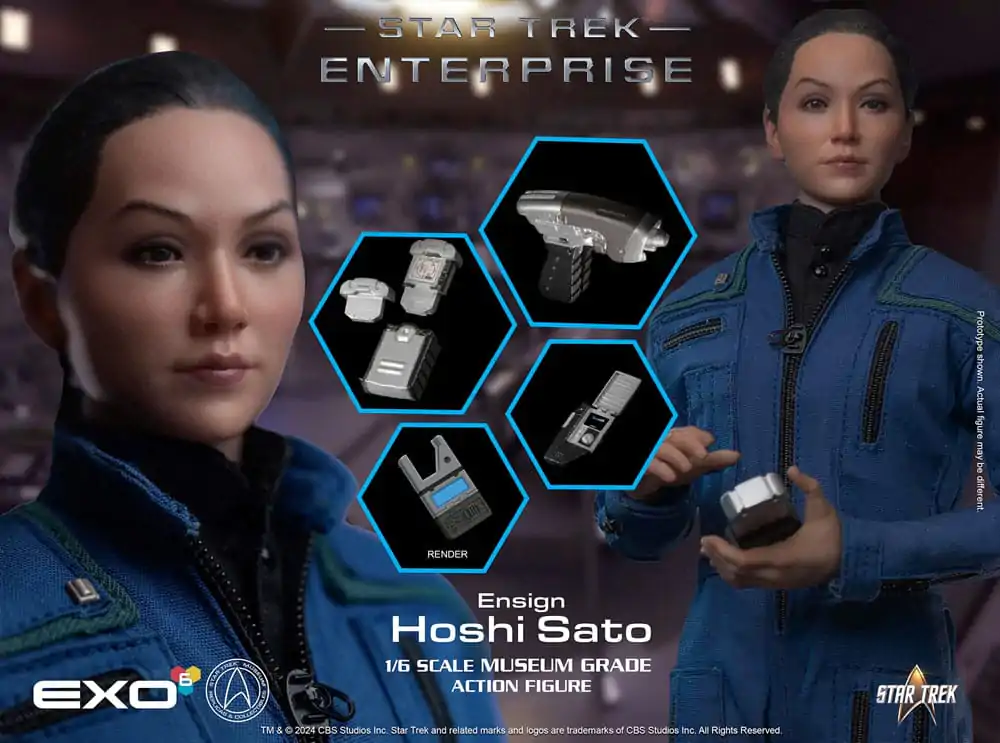 Star Trek: Enterprise Actionfigur 1/6 Ensign Hoshi Sato 28 cm termékfotó