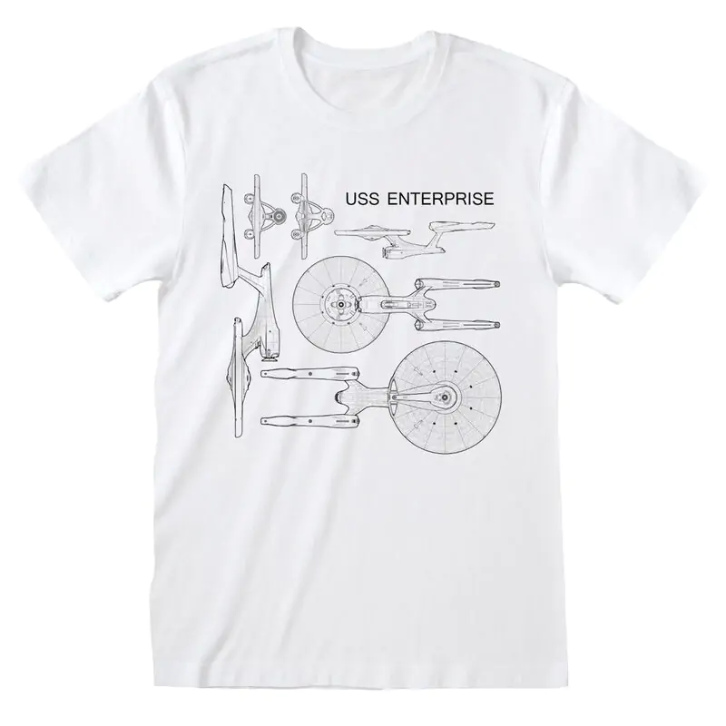 Star Trek Enterprise Specs T-shirt Produktfoto