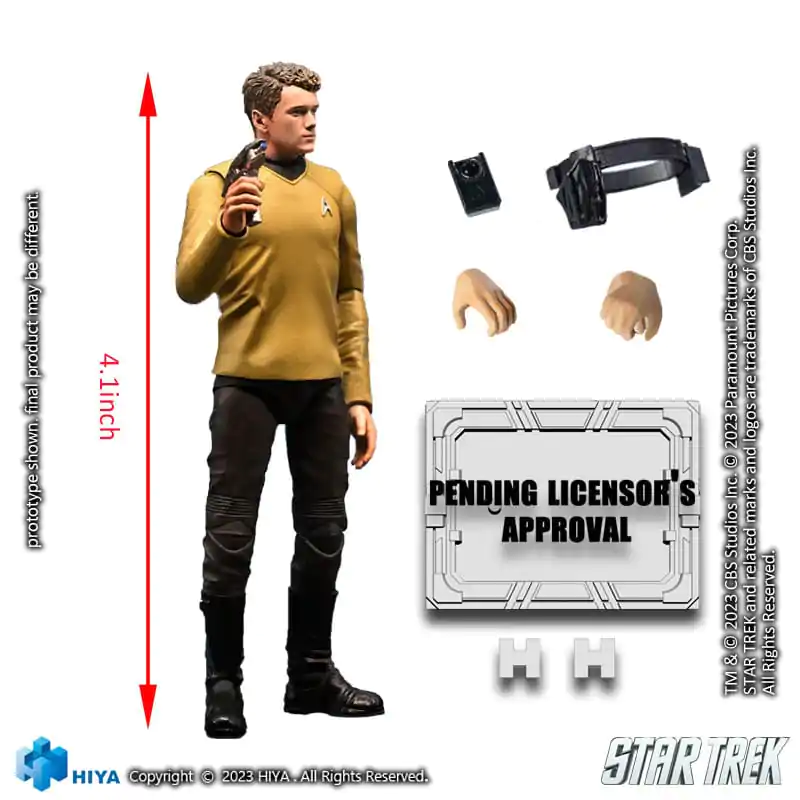 Star Trek Exquisite Mini Actionfigur 1/18 Star Trek 2009 Chekov 10 cm termékfotó