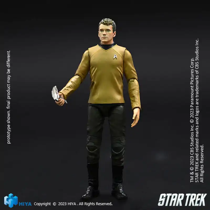 Star Trek Exquisite Mini Actionfigur 1/18 Star Trek 2009 Chekov 10 cm termékfotó