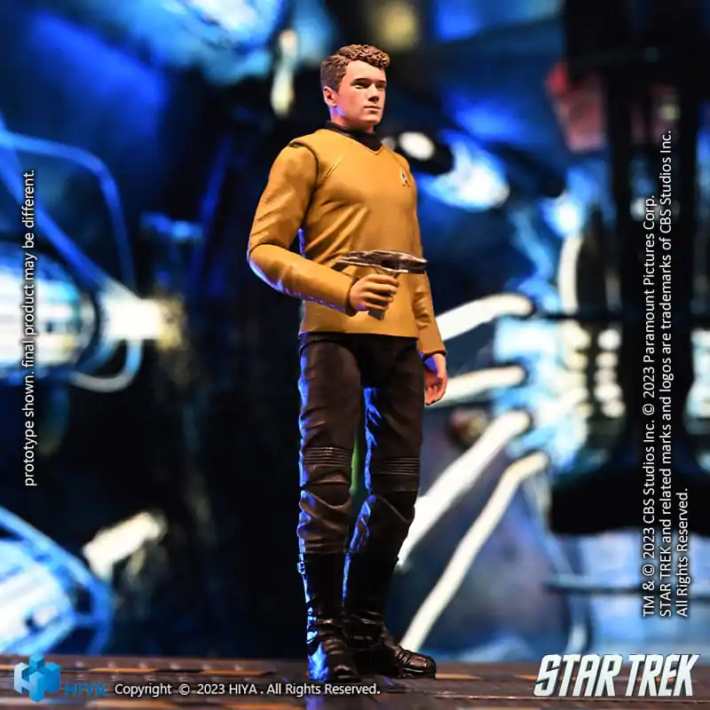 Star Trek Exquisite Mini Actionfigur 1/18 Star Trek 2009 Chekov 10 cm termékfotó