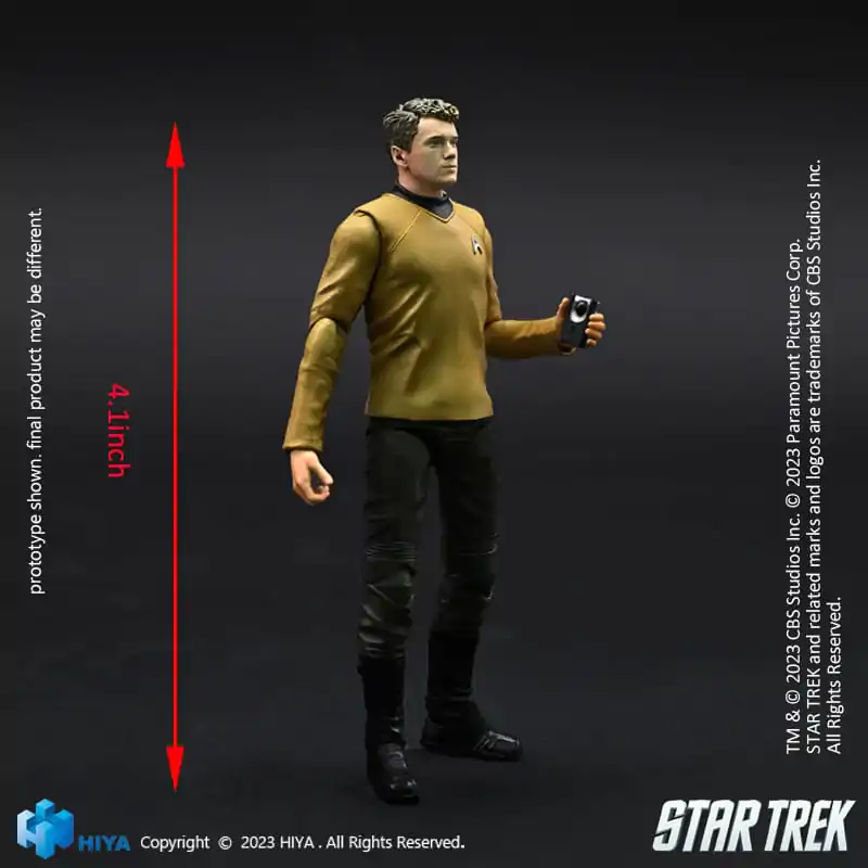 Star Trek Exquisite Mini Actionfigur 1/18 Star Trek 2009 Chekov 10 cm termékfotó