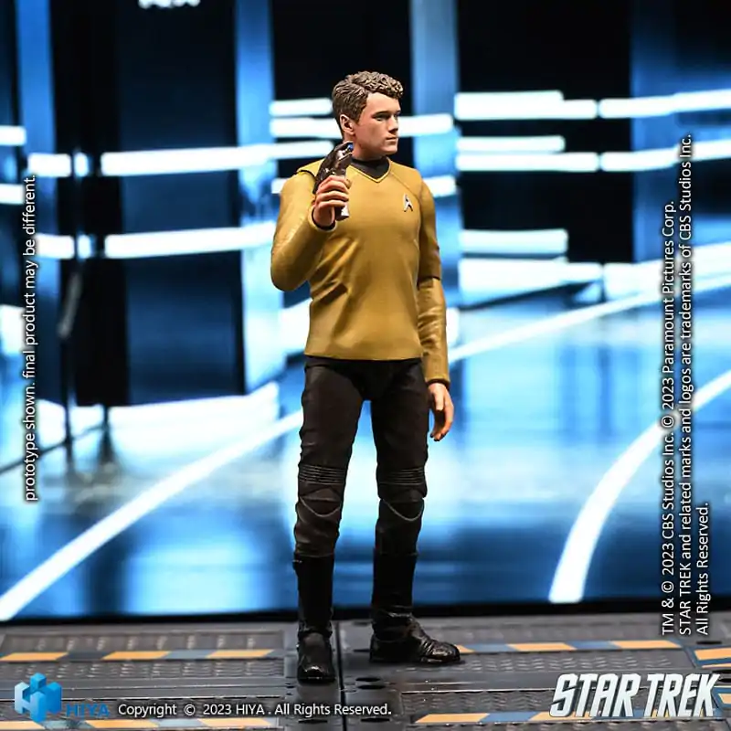 Star Trek Exquisite Mini Actionfigur 1/18 Star Trek 2009 Chekov 10 cm termékfotó